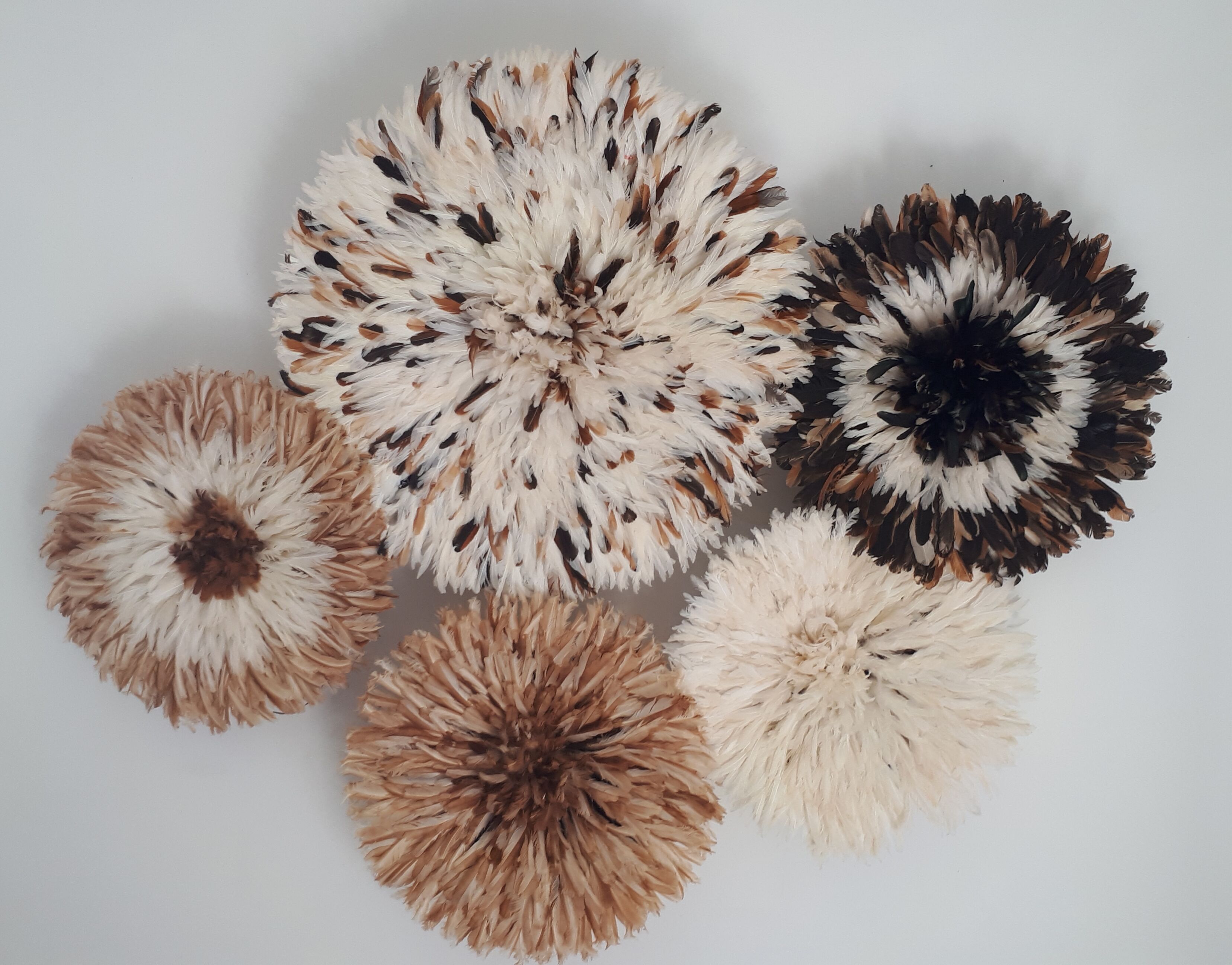 Juju hat natural 80/85 cm authentic Cameroon