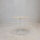 Table d’appoint ovale en marbre par Eero Saarinen pour Knoll