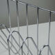 Magazine rack chrome steel