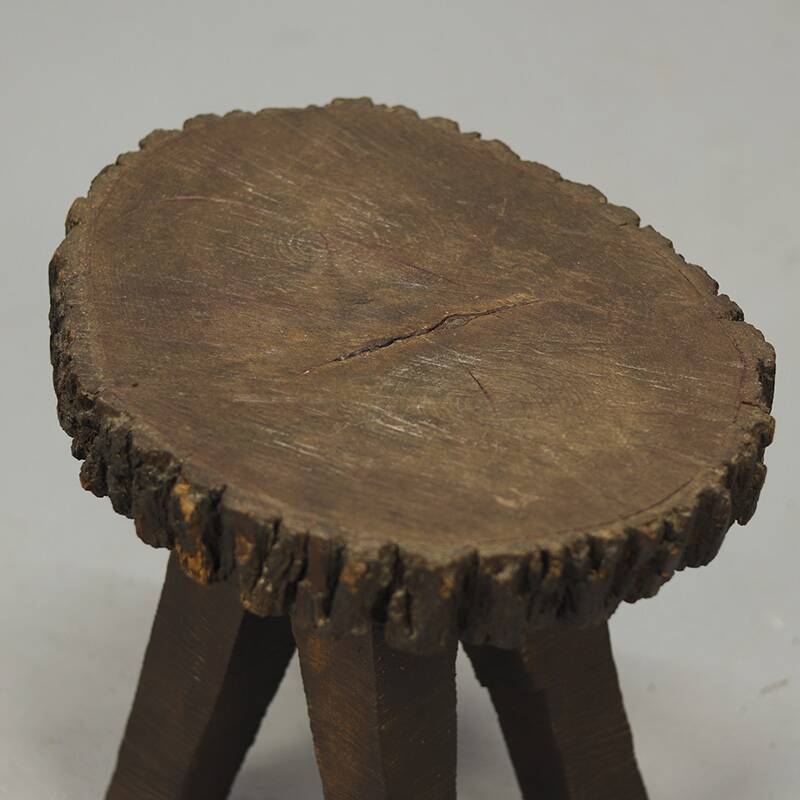 Old Wabi Sabi Primitive side table