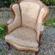 Paire de fauteuils anciens style louis xv