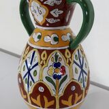 Polychrome vase in glazed earthenware, Nabeul – 1920