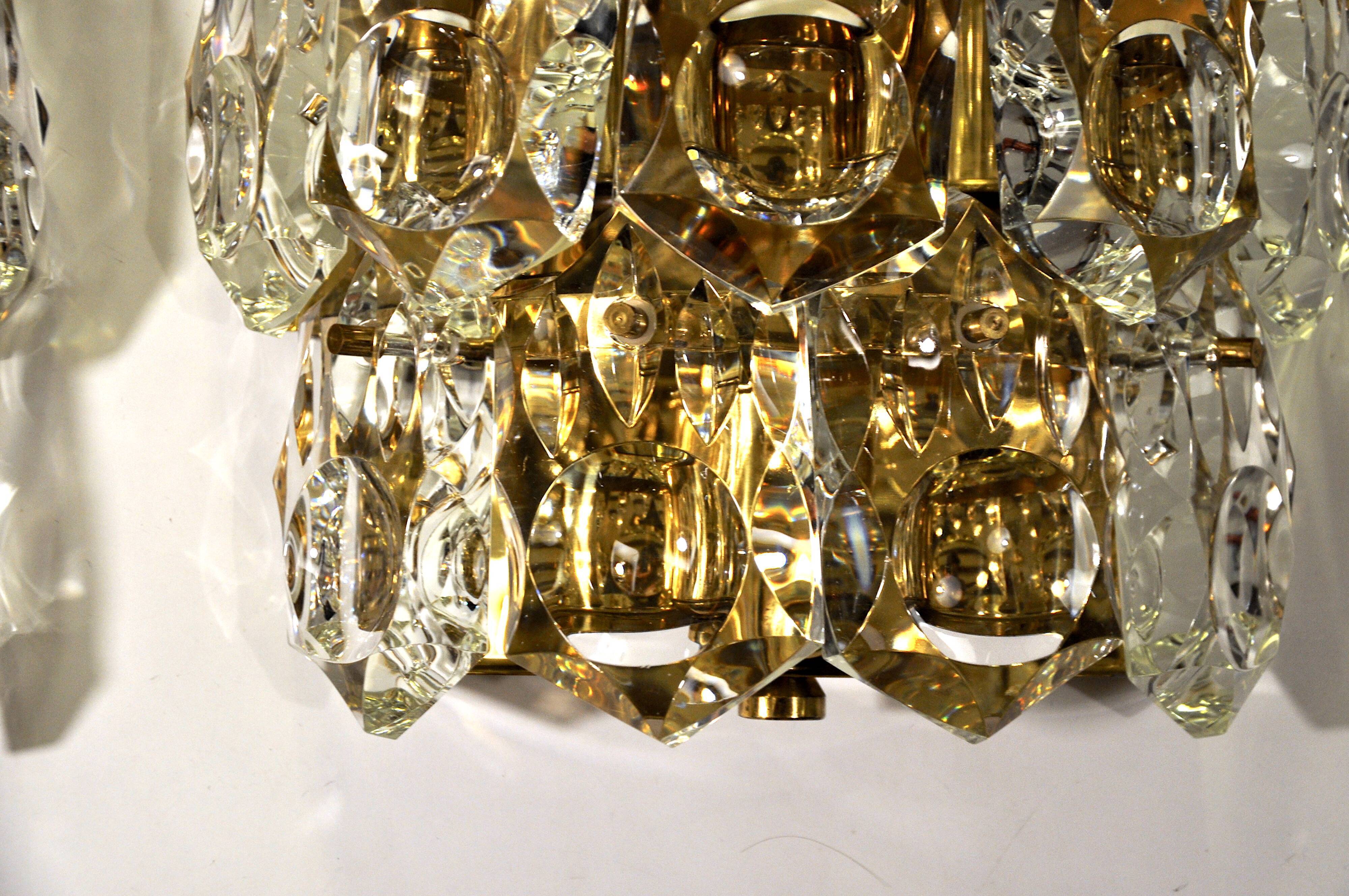 Pair of Kinkeldey wall lamps