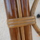 locker room wearing coat hook mirror rattan wicker 1960 1970