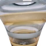 Glass Swirl Design Vase, 1980s