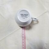 6 Tasses et sous tasses Hammet Seignolles