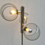Vintage 1970s space age 3-light floor lamp