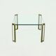Brass and Glass Coffee Table by Peter Ghyczy 1970s