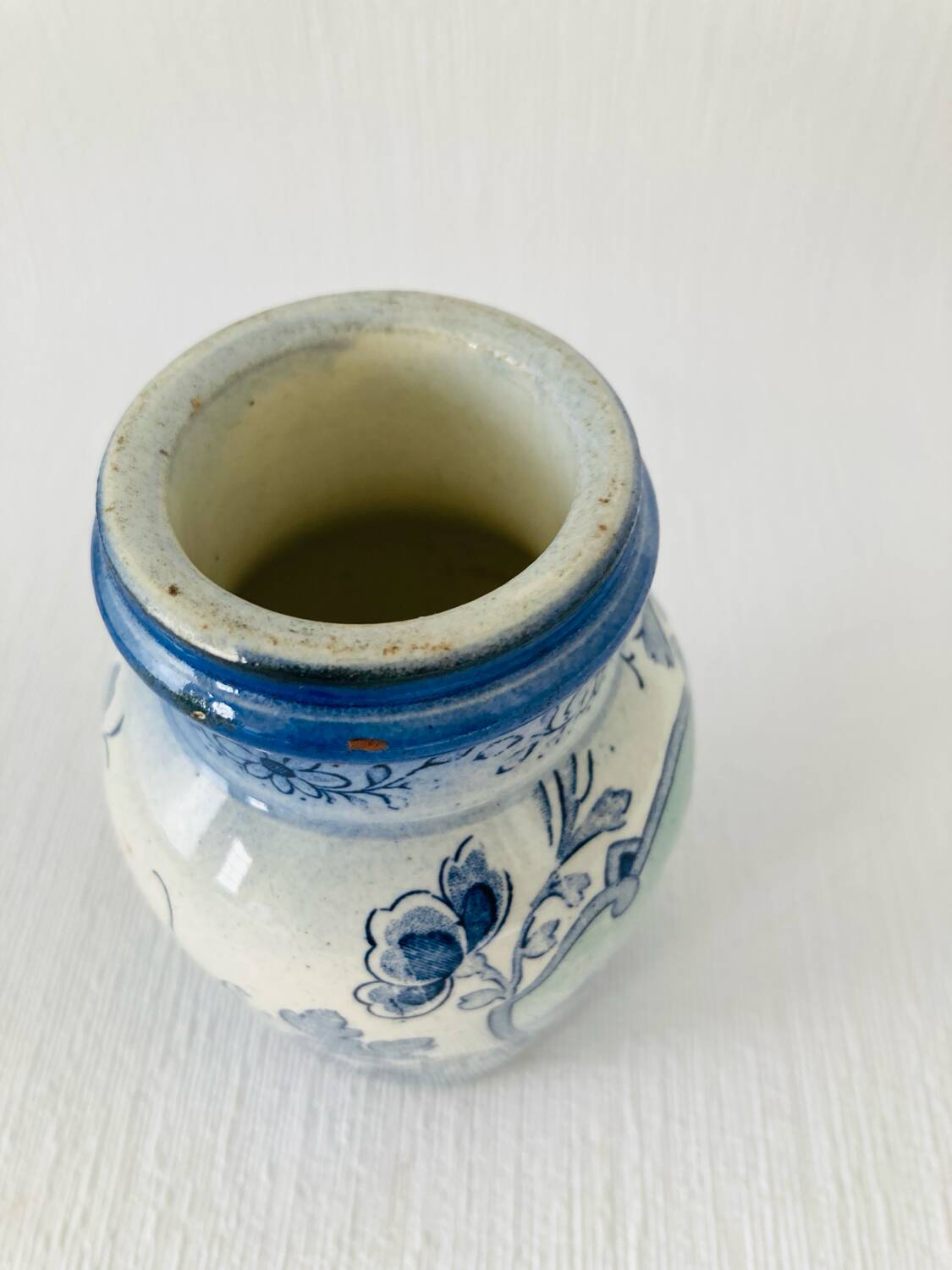 Antique K&G Lunéville Mustard Jar