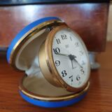 Vintage travel alarm clock