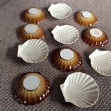 Series of 11 ramekins