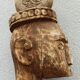 Ancient wooden ancestor statue of the Leti Islands, Indonesia
