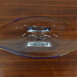 Mid -Century Glass Bowl/Bohemia Glass, 1960´s