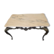 Table en marbre et laiton