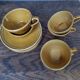 Vintage Salins earthenware coffee set