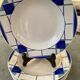 Many flat plates, Digoin Sarreguemines, Efel.