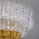 Vintage 1960s Murano Glass Pendant Chandelier, Italian Design