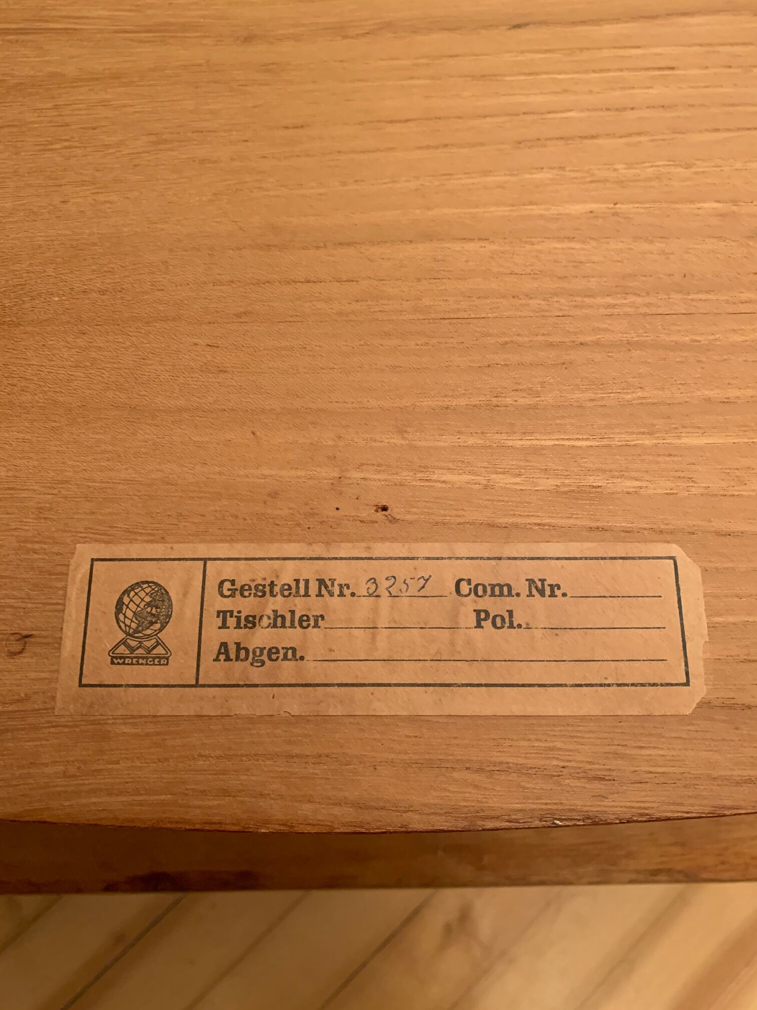 Coffee table by Adolf Wrenger, Germany, 1960s