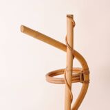 3-tier plant stand, natural rattan wicker, handmade