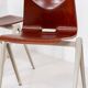 Ensemble de 6 chaises de salle à manger industrielles "S22" par Pagholz
