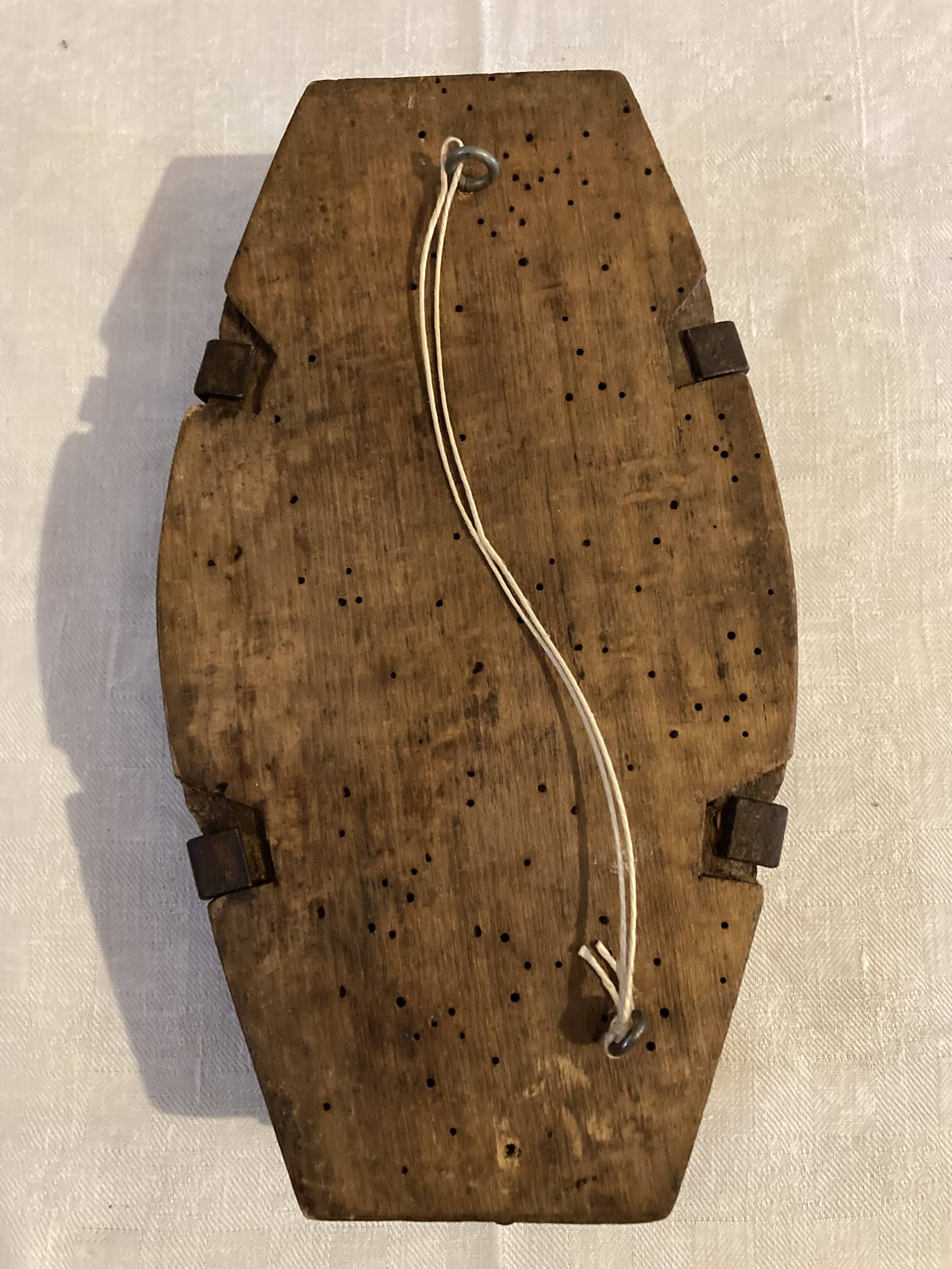 Moule à beurre en bois
