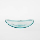 Crystal platter, Danish design, 1960s, manufactured by Royal Copenhagen