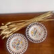 Pair of Rouen earthenware plates
