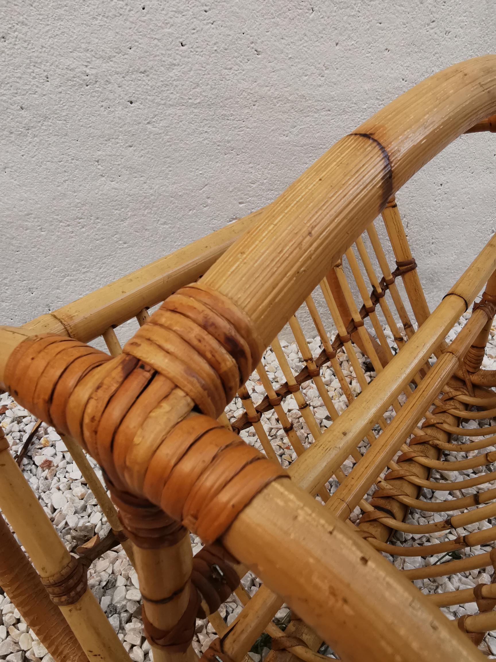 Rattan magazine door 1960