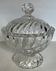 Sweetening or baccarat crystal candy box