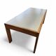 Pine wood dining table / formica top / 1970s
