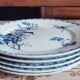 5 Carmen dinner plates by UetC Sarreguemines