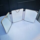 Tryptic barber mirror 1960 58x24cm