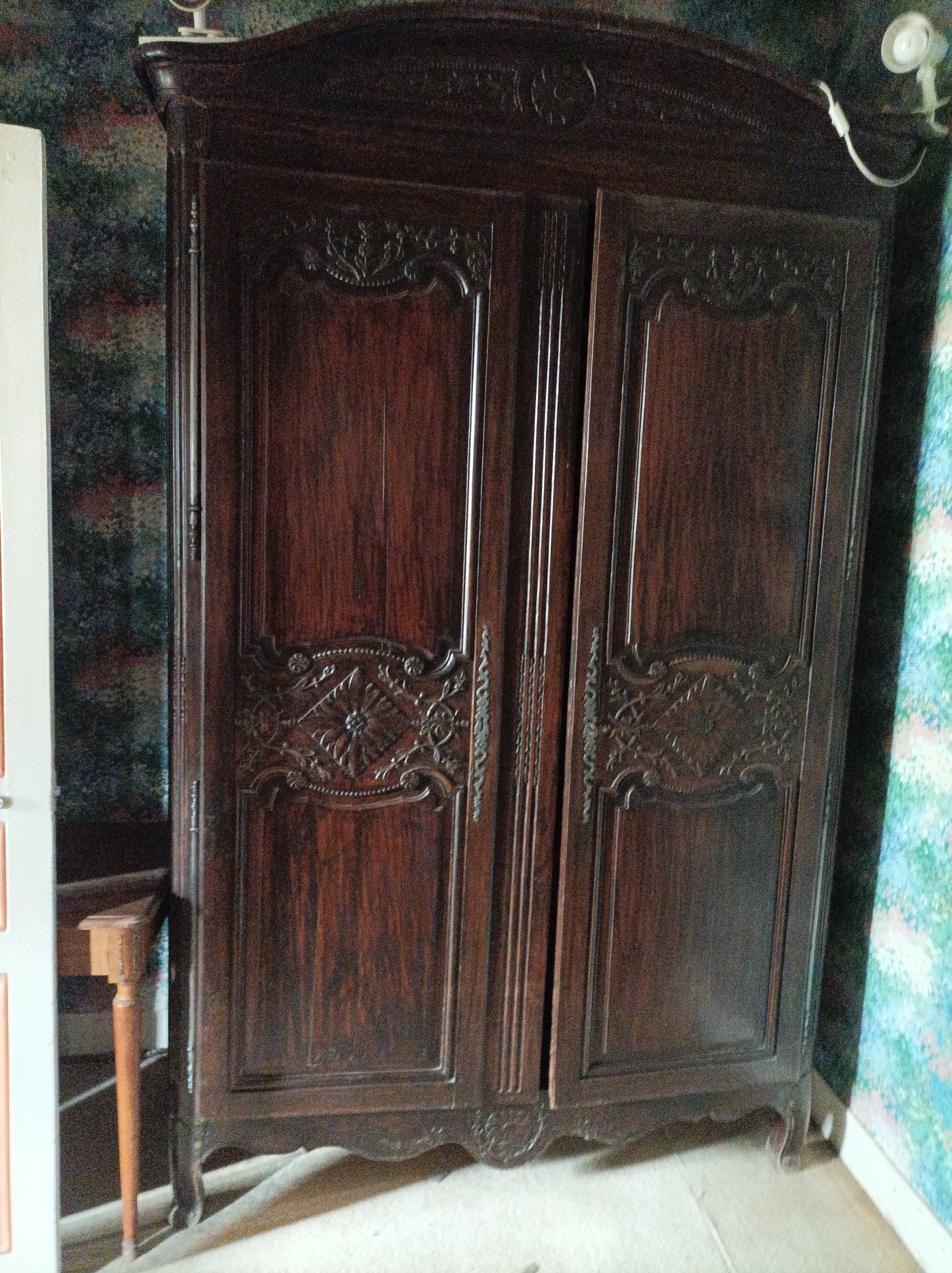 Armoire mariage en chêne