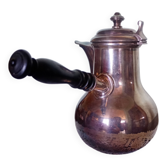 Christofle Gallia collection - Chocolate maker - blackened wooden handle