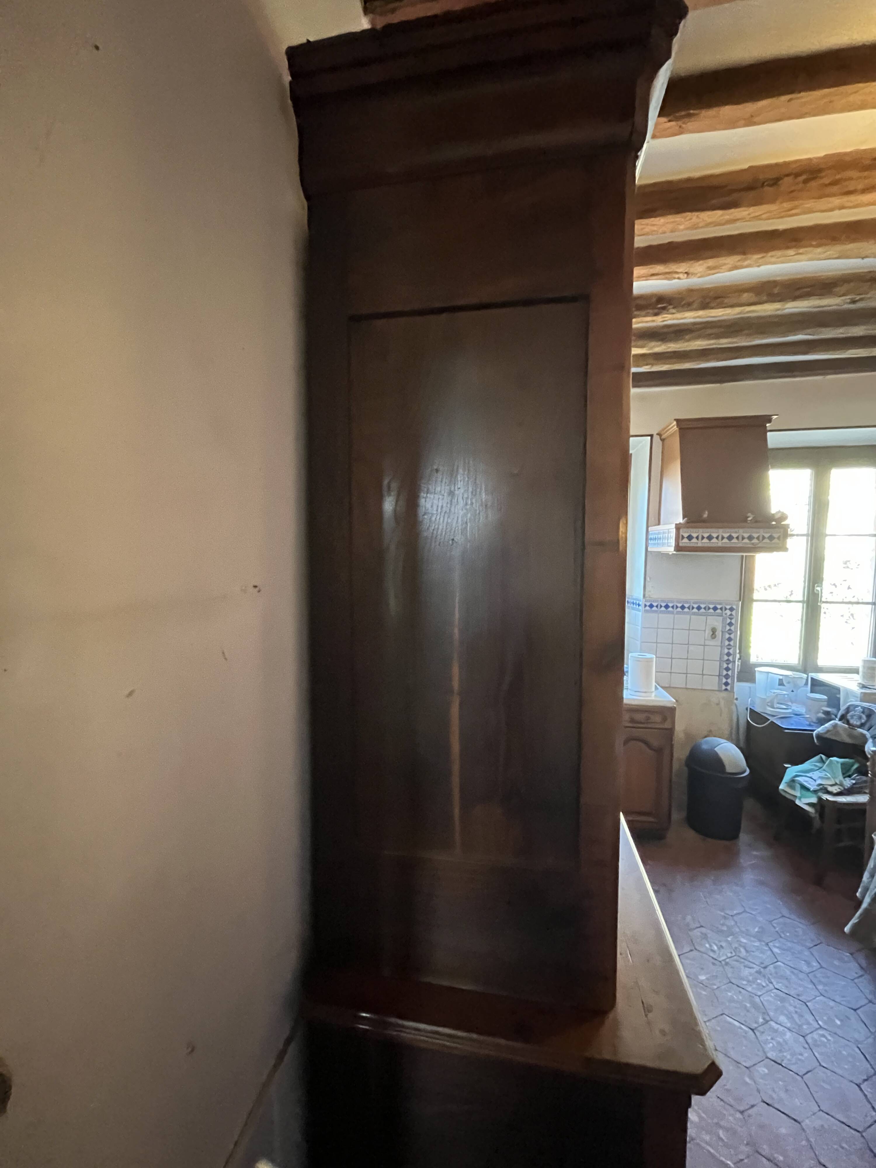 Two-Part Buffet in Cherry Wood