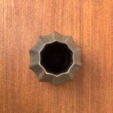 Vintage German brutalist ceramic gourd vase by Heinrich Fuchs for Luisenburg, 1970s.