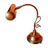 Art deco brass lamp