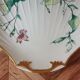 Limoges flower decoration shell plate Limoges