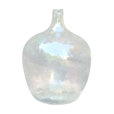 An old "Dame-jeanne" in blown glass, beginning of the nineteenth century
