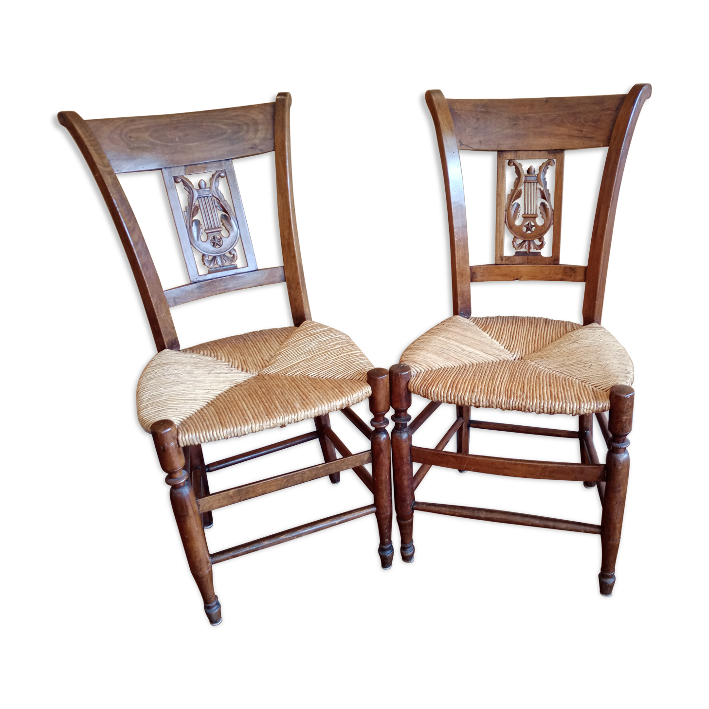 Pair of chairs 19th