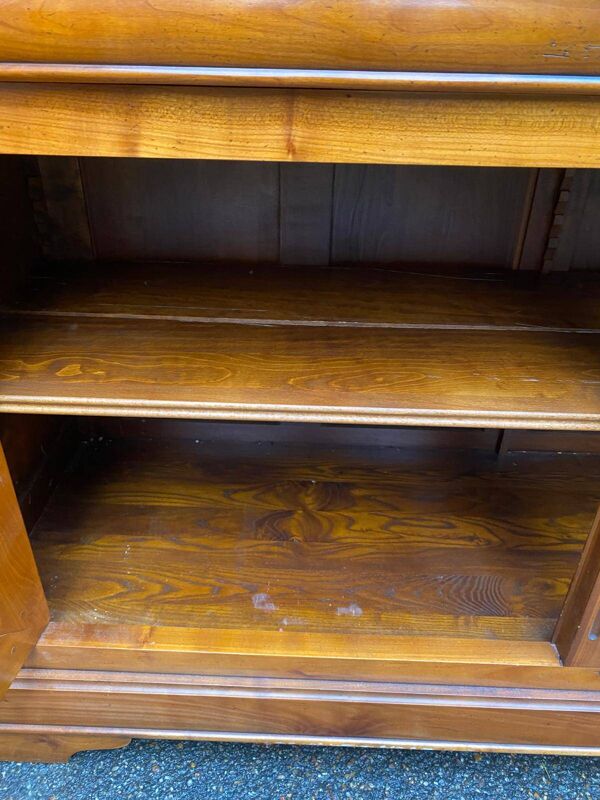 Buffet en bois massif du 19ème siècle Louis Philippe 176cm