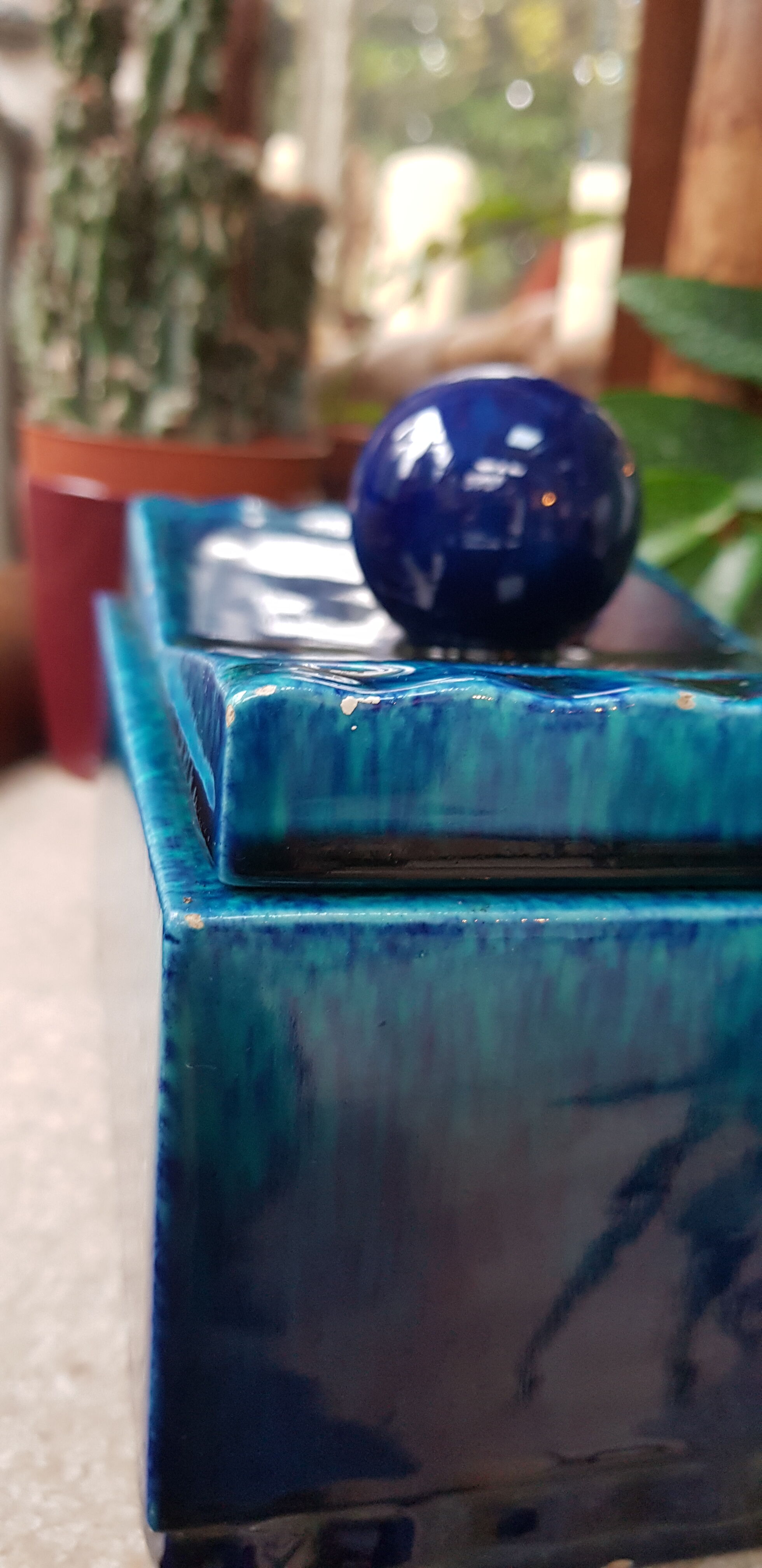 Sèvres box signed Paul Millet Art Deco