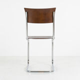 Set of 2 cantilever chairs, 40s