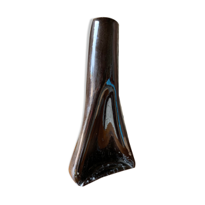 Vase céramique émaillé - forme libre