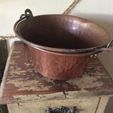Cache-pot en cuivre
