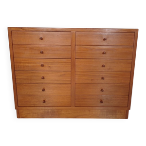 danish Teak Chest of