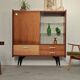 East German sideboard/glass cabinet from the 1960s