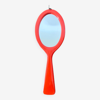 Mirror in the shape of a racquet 60s