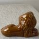 Ceramic lion ashtray