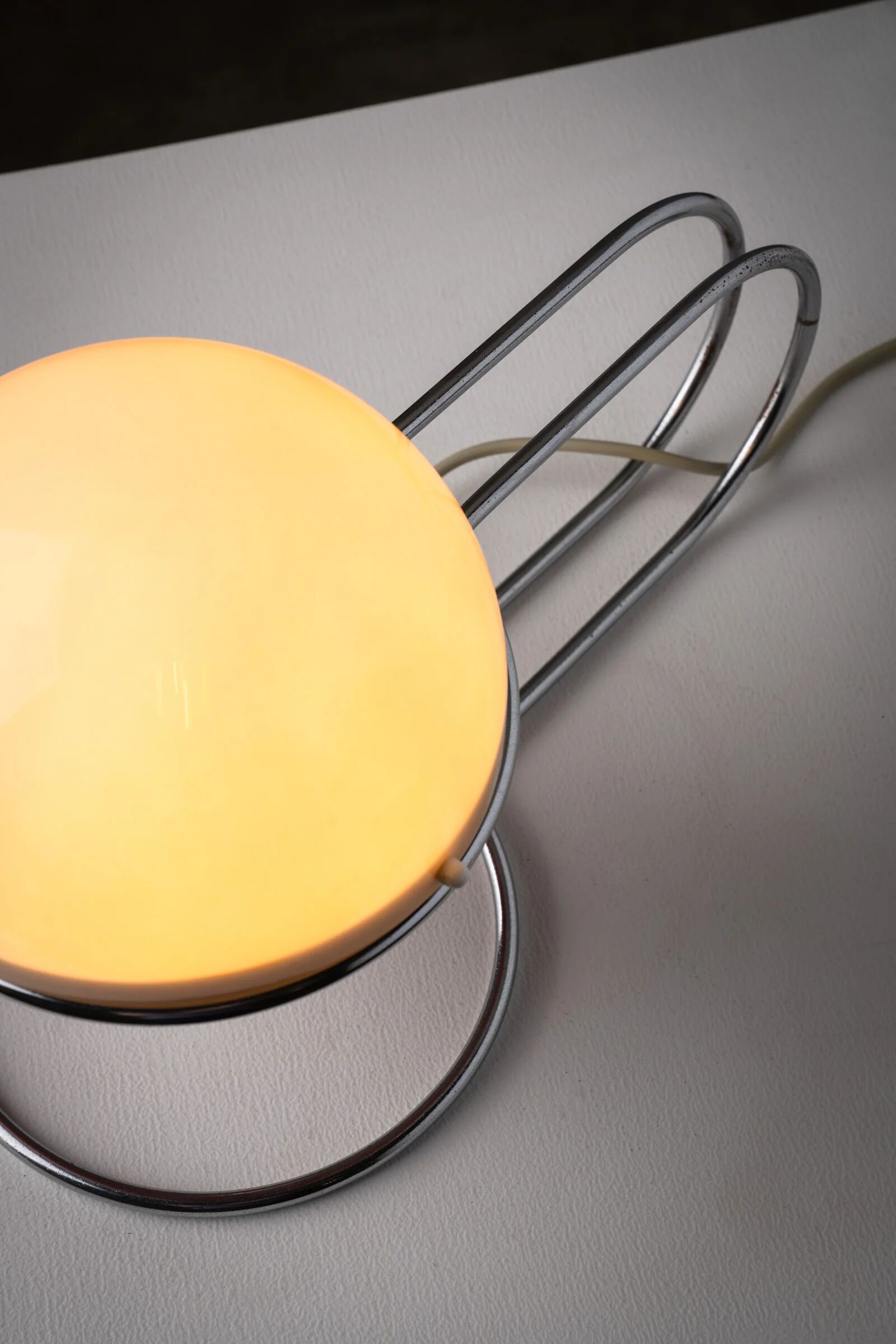 Lampe de table Space Age rouge Formland par Sidse Werner et Leif Alring pour Fog & Mørup, Danemark, années 1970